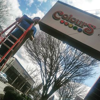 And the sign is coming down! Colours Art Supplies is moving to Main Street! This move expansion includes a wider variety of products AND art classes held on the 2nd floor. Come celebrate the expansion at the March First Tuesday Art Walk on March 7th in #DowntownHillsboro